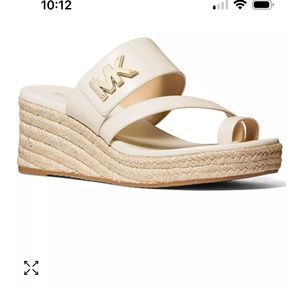 Michael Kors Jilly Platform Wedge Sandals never worn Size 7